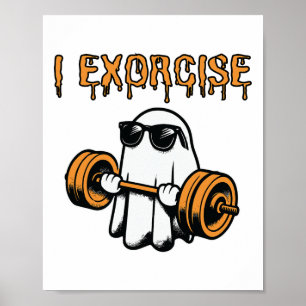 Póster Fantasma I Exorciza El Ejercicio Gracioso Del Gimn