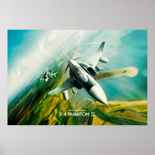 Póster Fantasma   II de McDonnell Douglas F-4 del poster