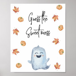 Póster Fantasma lindo - Adivina el dulce desorden