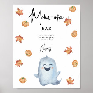 Póster Fantasma lindo - barra de mamá-osa