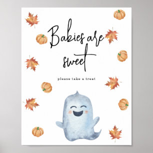 Póster Fantasma lindo - Los bebés son dulces
