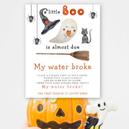 Póster Fantasma lindo - mi agua se rompió la ducha de beb