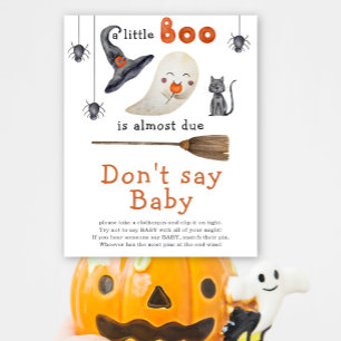 Póster Fantasma lindo - No digas bebé