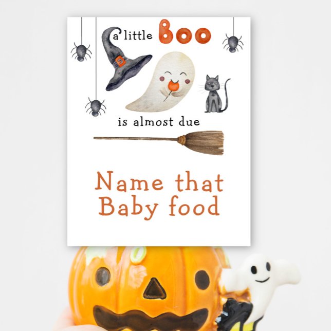 Póster Fantasma lindo - Nombra esa comida para bebés (Subido por el creador)