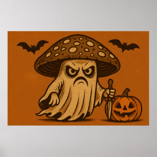 Póster Fantasma mortal con escalofríos