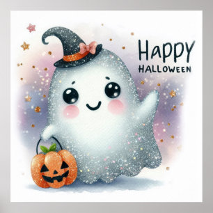 Póster Fantasma Purpurinoso de corte