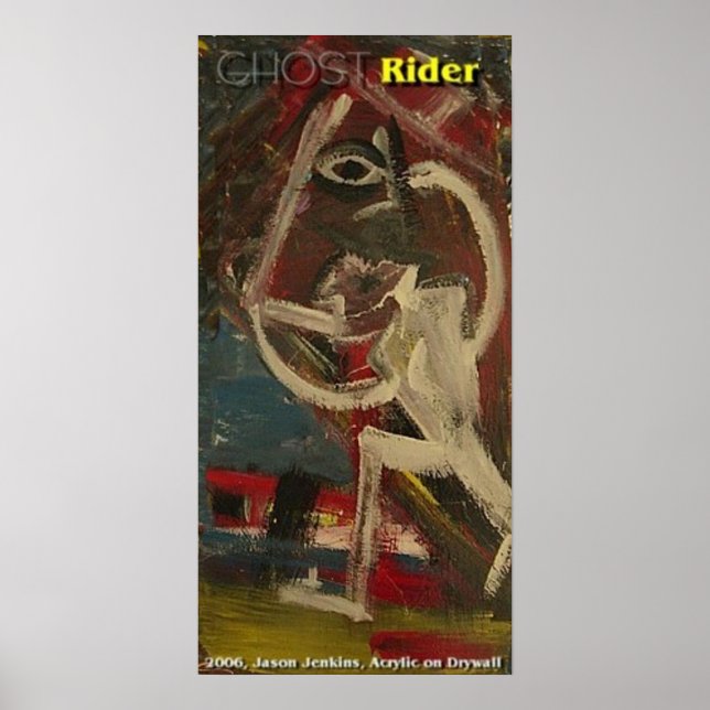 PÓSTER FANTASMA RIDER (Frente)