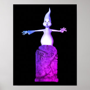 Póster Fantasma Y Halloween De Tombstone