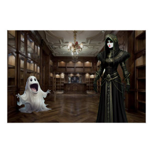 Póster Fantasma y ogro