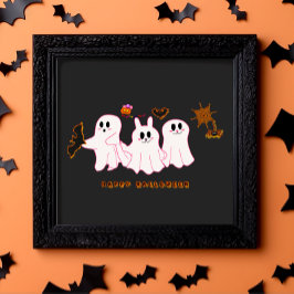 Póster Fantasmagóricos fantasmas posando para una foto |
