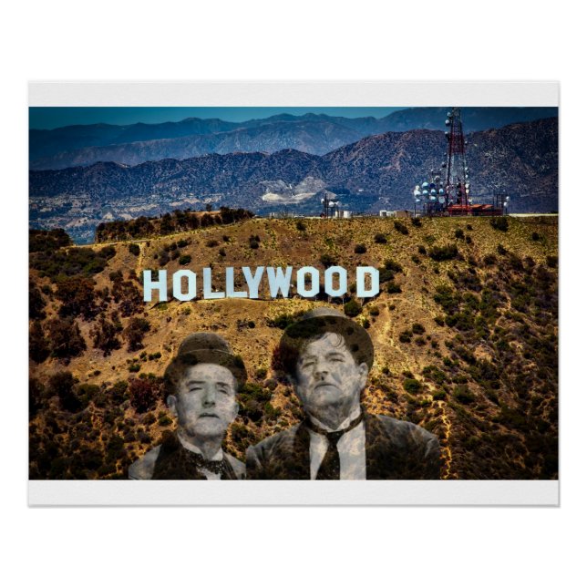 Póster Fantasmas de Hollywood (Anverso)