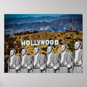 Póster Fantasmas de Hollywood