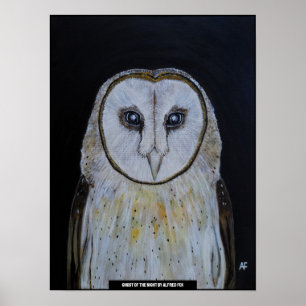 Póster Fantasmas de la noche Pintura de Alfred Fox