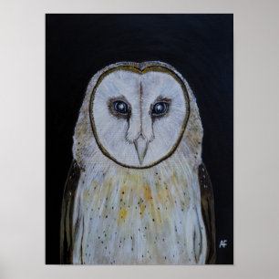 Póster Fantasmas de la noche Pintura de Alfred Fox