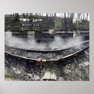 Póster Fantasmas de un ferrocarril