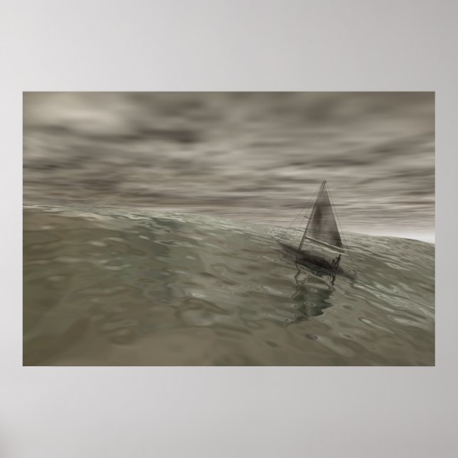 Póster Fantasmas del Atlántico (Frente)