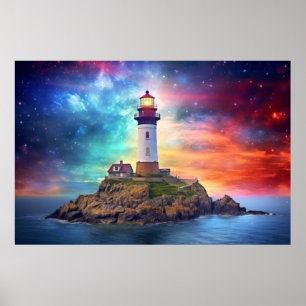 Póster Fantástica imagen de paisaje de la naturaleza del 