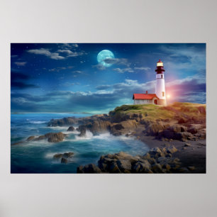 Póster Fantástica imagen de paisaje de la naturaleza del