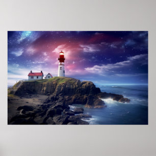 Póster Fantástica imagen de paisaje de la naturaleza del 