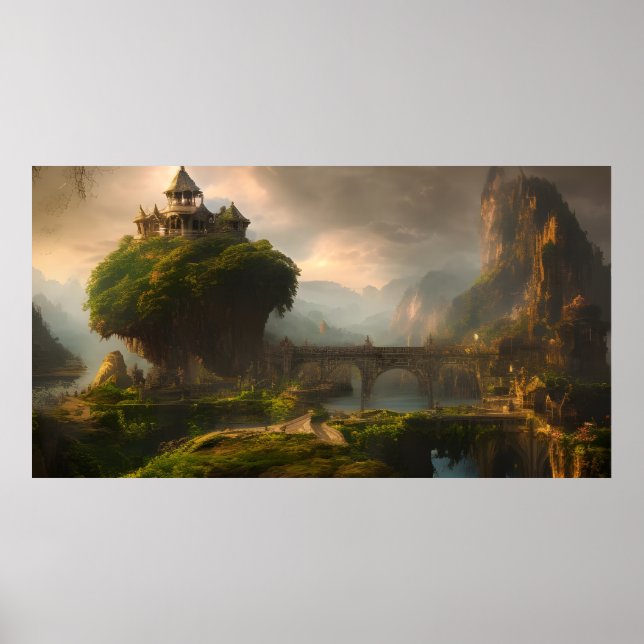 Póster Fantásticas vacaciones de verano en un complejo co (Frente)