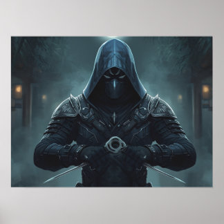 Póster Fantasy Art: “The Whisperer of Arcane Shadows”