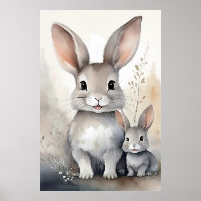 Póster Fantasy Bunny Rabbit Poster (Frente)