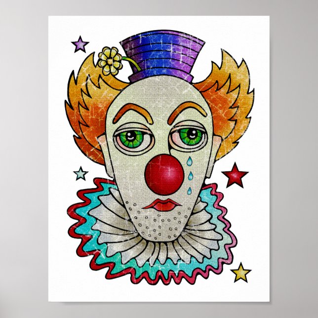 Póster Fantasy Clown Art (Frente)