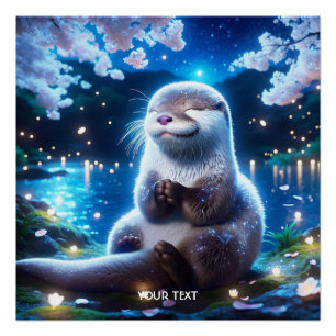 Póster Fantasy Cuse Feliz Noche de Otter