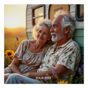 Póster Fantasy Cute Aged Lovely Family