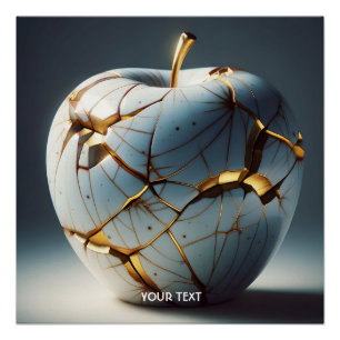 Póster Fantasy Cute Kintî Porcelana Apple