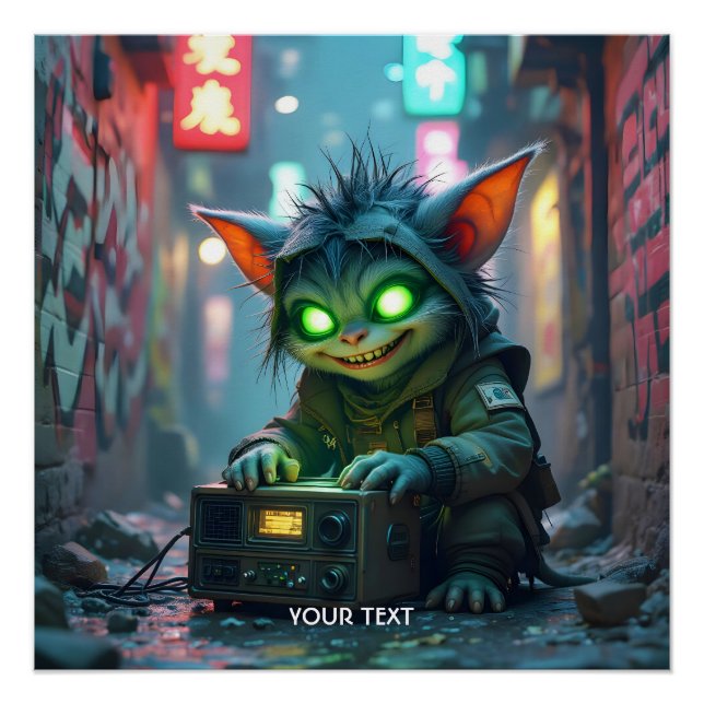 Póster Fantasy Cute Music Joy Street (Anverso)