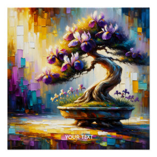 Póster Fantasy Cute Purple Mini Tree