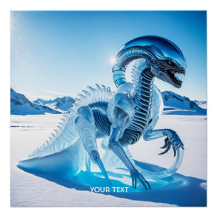 Póster Fantasy Cute Vivid Creature