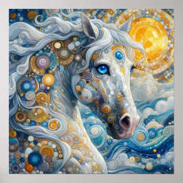 Póster Fantasy equine Poster