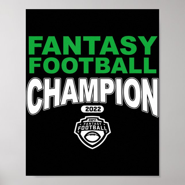 Póster Fantasy Football Champion Twenty TwentyTwo (Frente)