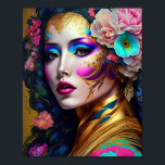 Póster Fantasy Glam Woman Pop Art<br><div class="desc">Fantasía,  ciencia ficción y arte de terror de The Lunarium.</div>