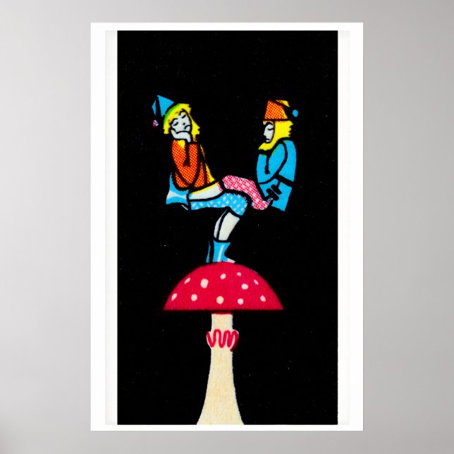 Póster Fantasy Matchbox Print, Balancing Gnomes on (Frente)