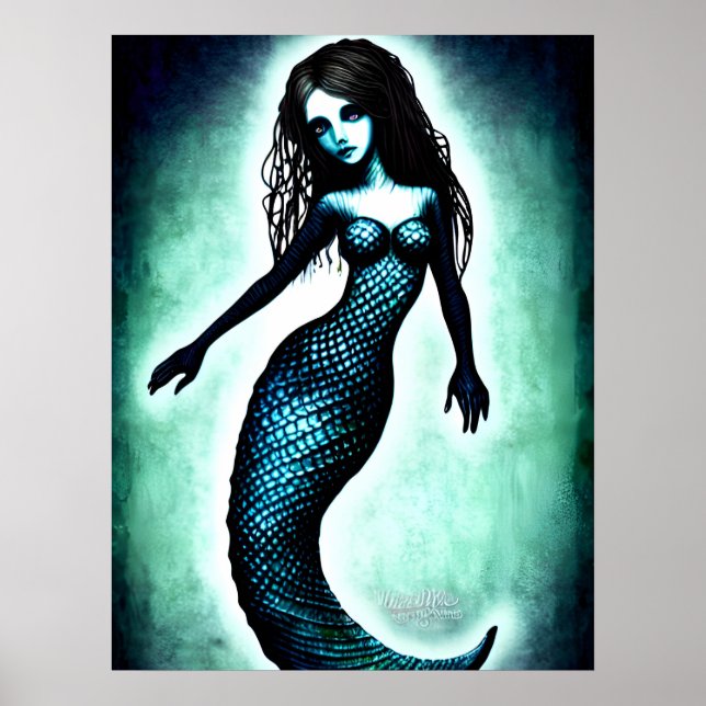 Póster Fantasy Mermaid Poster (Frente)