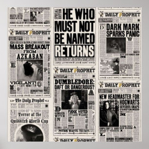 Póster Fantasy Newspaper