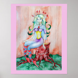 Póster Fantasy Pixie Fairy Thunder_Cove