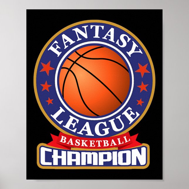 Póster Fantasy Sketll League Champion Victory Trophy  (Frente)