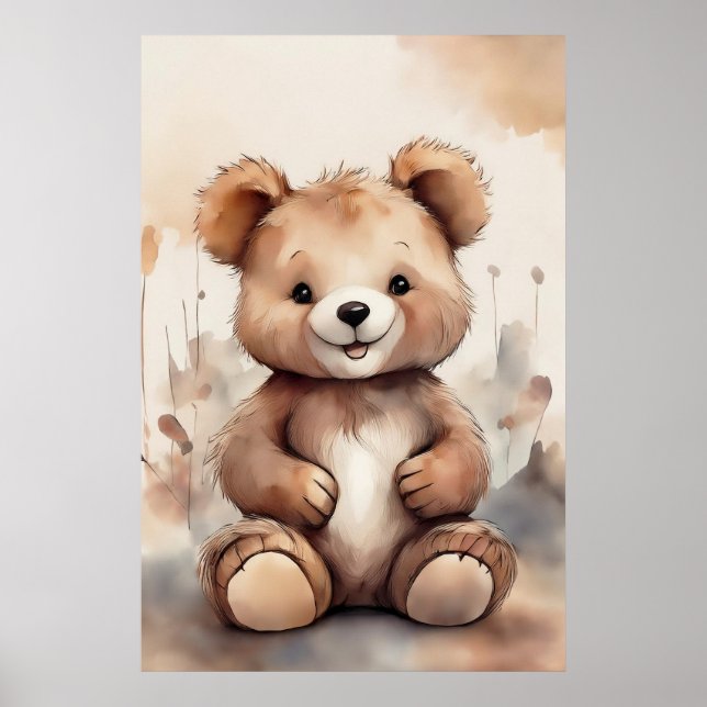Póster Fantasy Teddy Bear Poster (Frente)