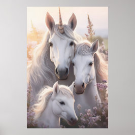 Póster Fantasy Unicorn Poster