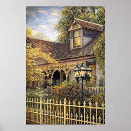 Póster Fantasy Victorian Gingerbread I