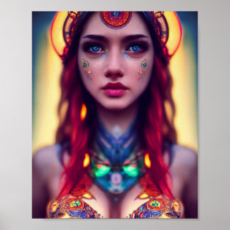 Póster Fantasy Woman Poster