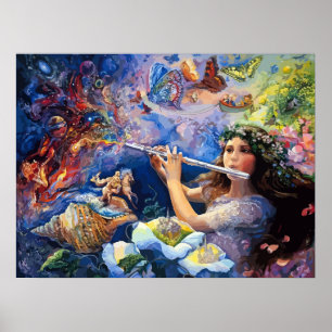 Póster Fantasy Wonderland Art Poster