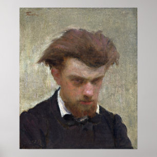 Póster Fantin-Latour - autorretrato