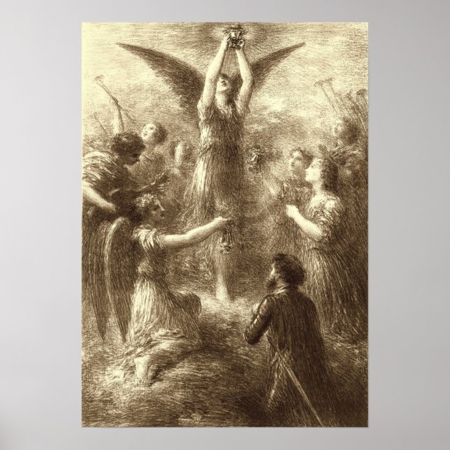 Póster Fantin-Latour - Preludio a Lohengrin (Frente)