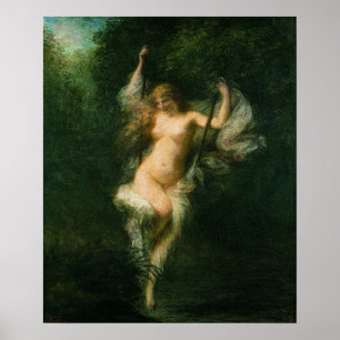 Póster Fantin-Latour - Sarah La Banista