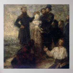 Póster Fantin-Latour - Tributo A Berlioz
